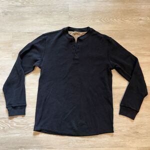 Eddie Bauer Black Thermal Top Men's-Size S